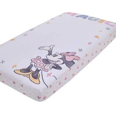 Minnie mouse hotsell fitted crib sheet